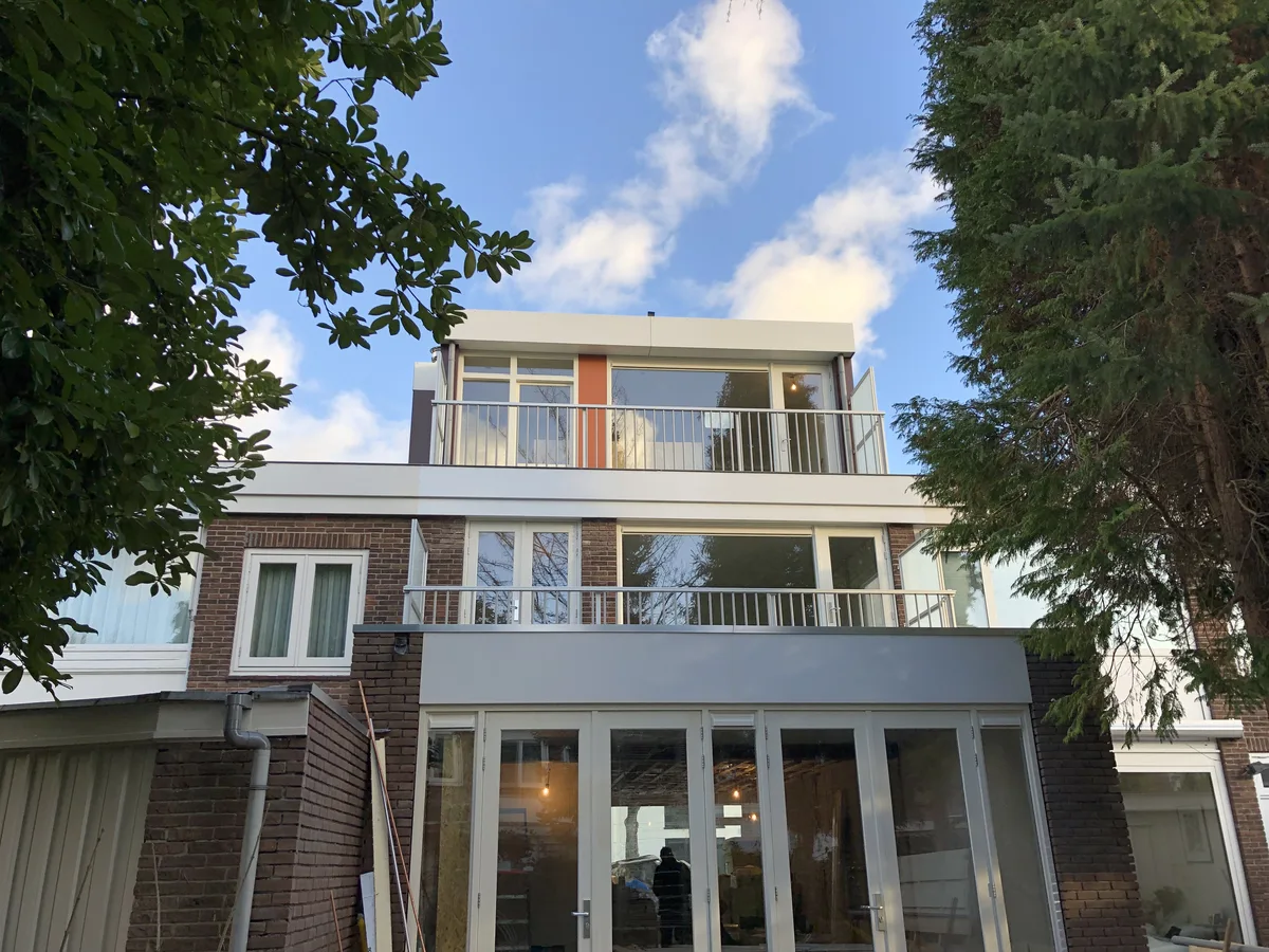 Aanbouw en opbouw Buitenveldert